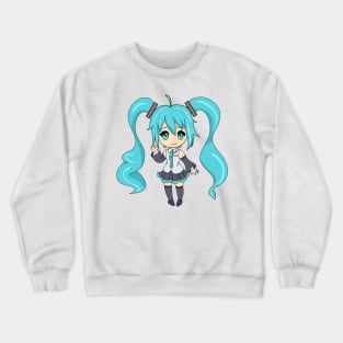 hatsune Miku chibi Crewneck Sweatshirt